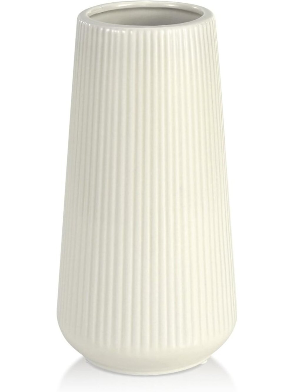 Gradient Beige Ceramic Cute Flower Vase For Pampas Grass Living Room Office Deco